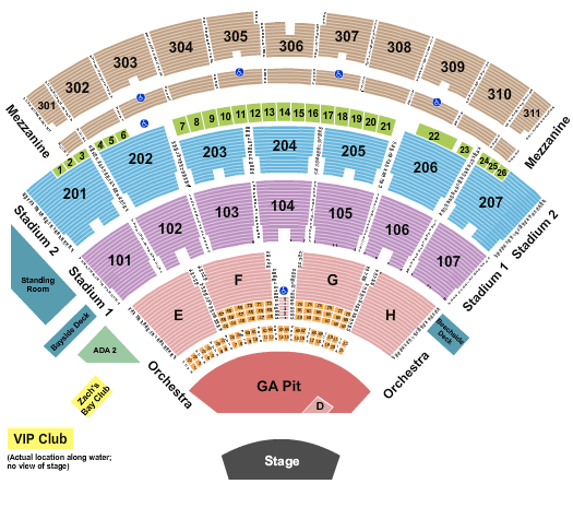 Jones Beach Theater Riley Green Seating Chart